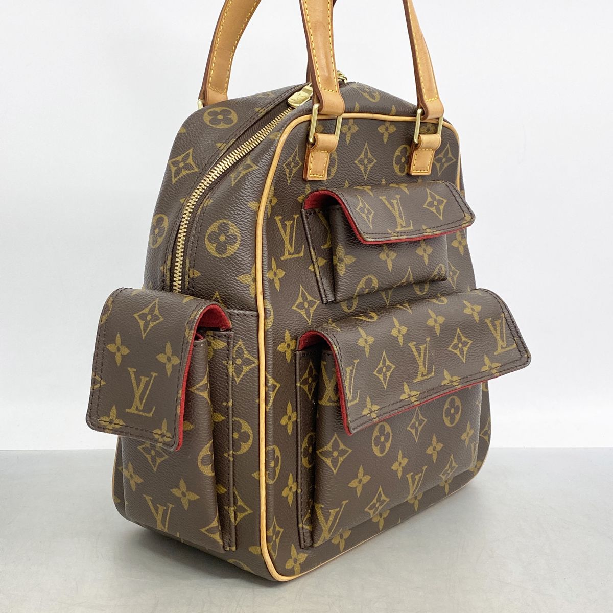 Louis Vuitton Handbag Monogram Excentri Cite Brown — view 2