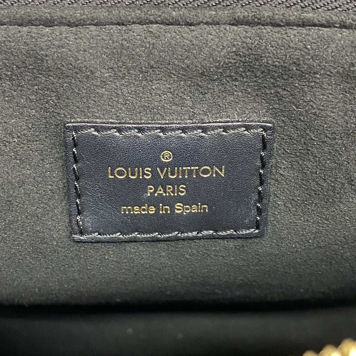 Louis Vuitton Handbag Monogram Soufflot NV BB Brown Black — view 5