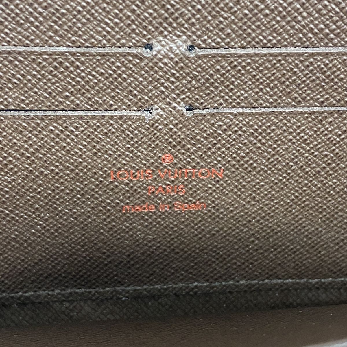 Louis Vuitton Wallet Damier Zippy Ebene — view 4