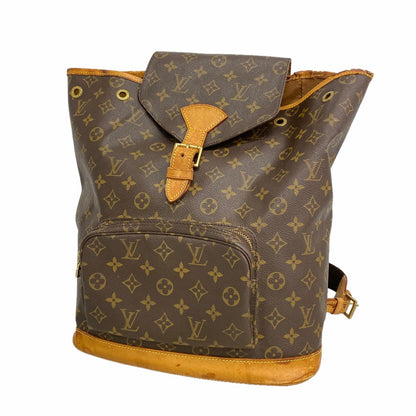 Louis Vuitton Backpack Monogram Montsouris GM Brown