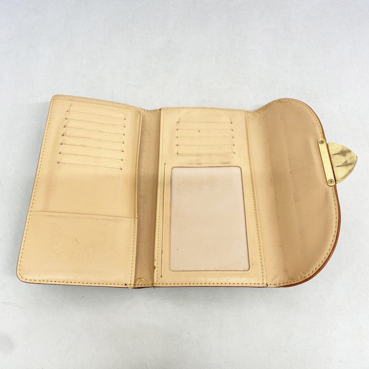 Louis Vuitton Trifold Wallet Monogram Multicolor Portefeuille Eugenie Noir — view 3
