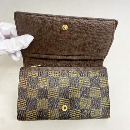 Louis Vuitton Wallet Damier Porte Monnaie Billets Tresor Ebene — view 7