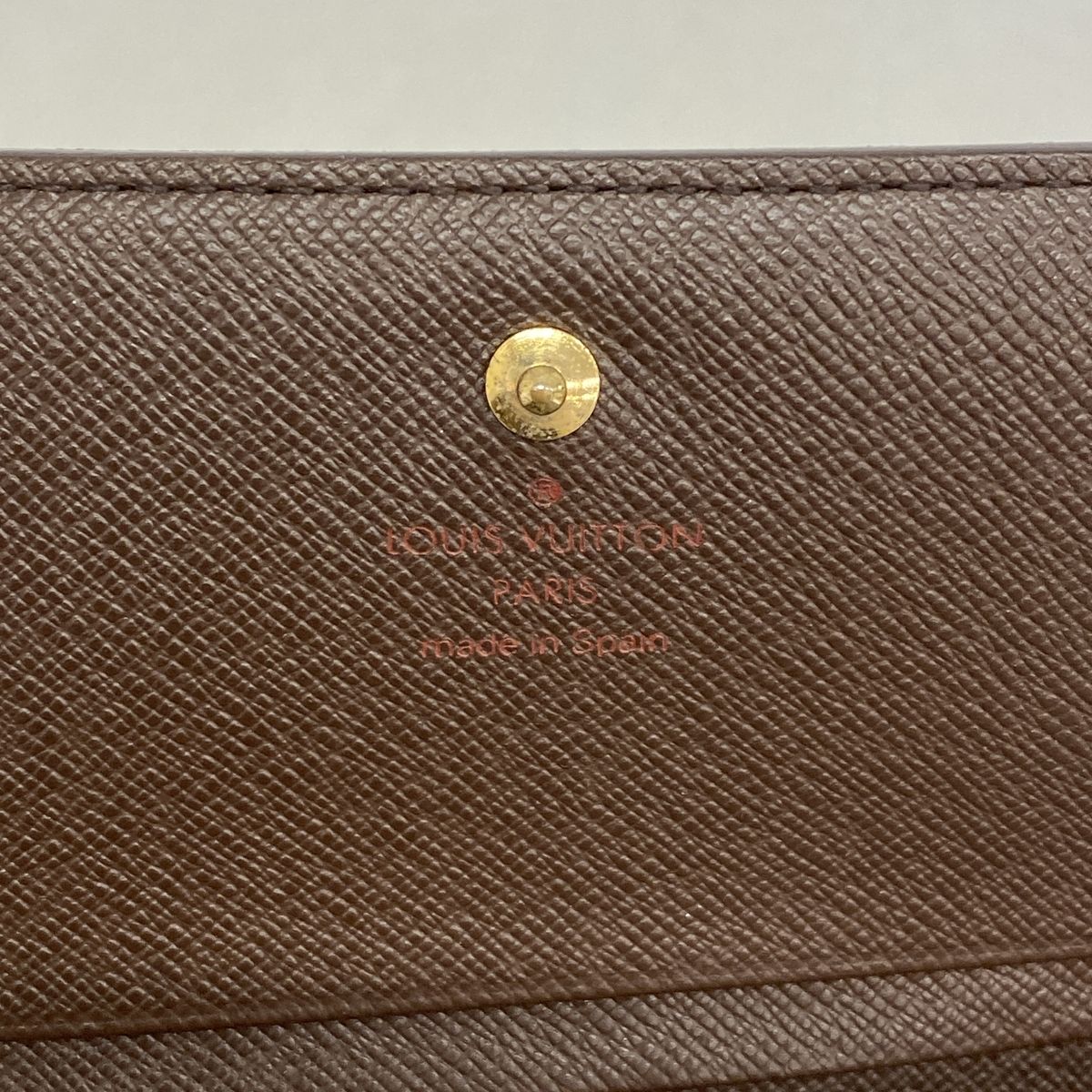 Louis Vuitton Wallet Damier Porte Monnaie Billets Tresor Ebene — view 4