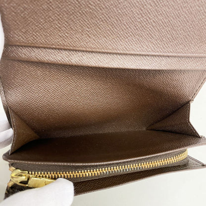 Louis Vuitton Wallet Damier Porte Monnaie Billets Tresor Ebene — view 3