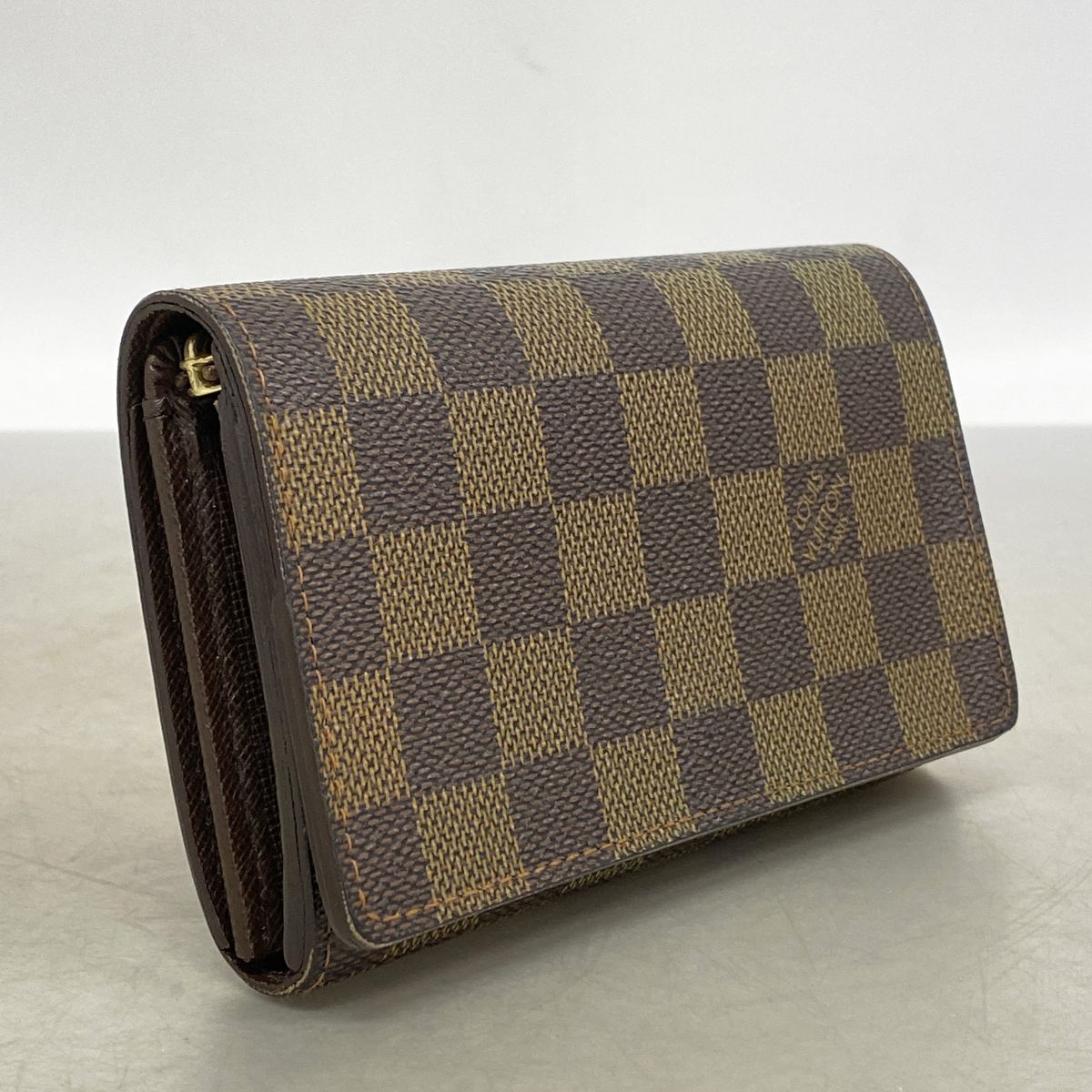 Louis Vuitton Wallet Damier Porte Monnaie Billets Tresor Ebene — view 2