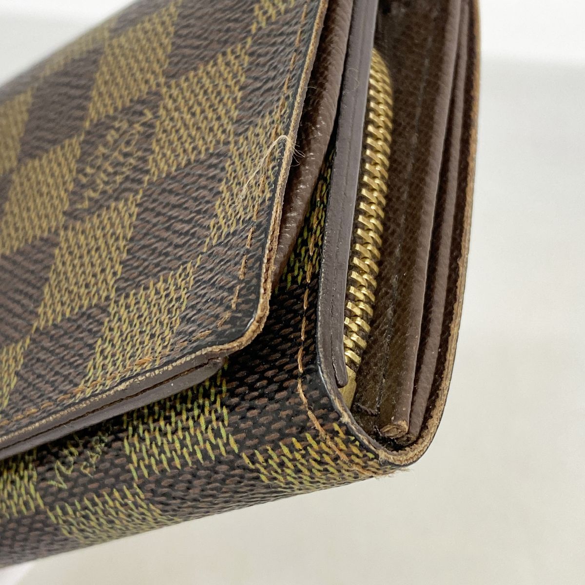 Louis Vuitton Wallet Damier Porte Monnaie Billets Tresor Ebene — view 5