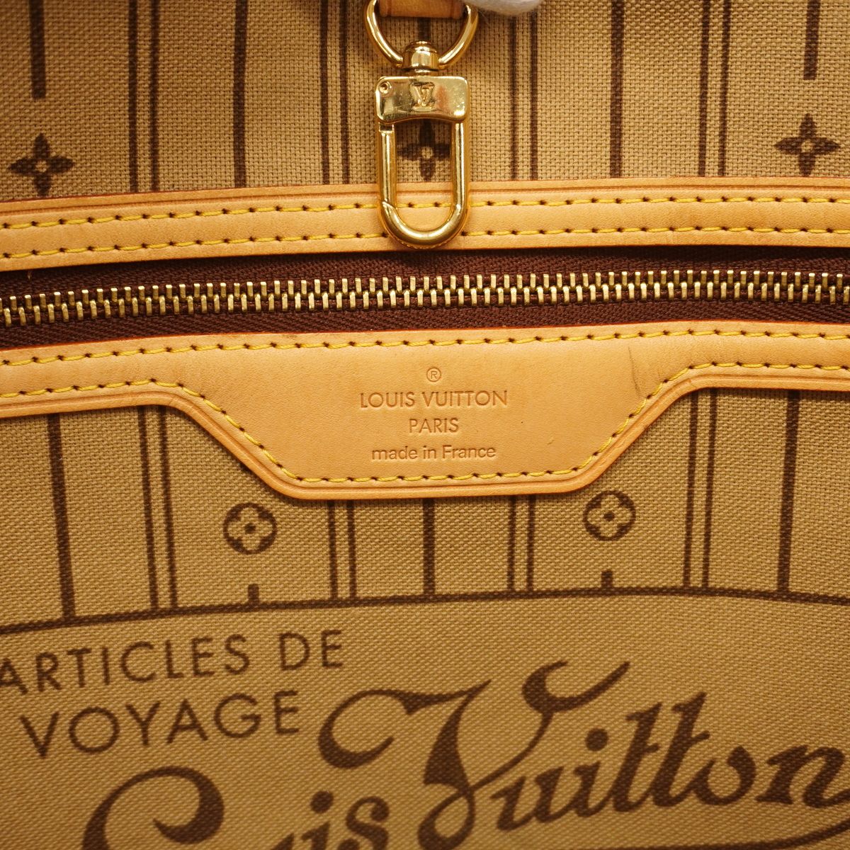 Louis Vuitton Tote Bag Monogram Neverfull MM Brown — view 5