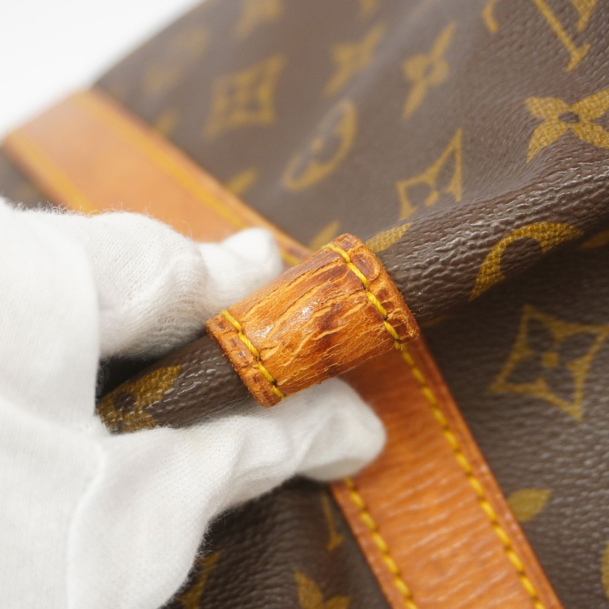 Louis Vuitton Boston Bag Monogram Keepall 55 Brown — view 7