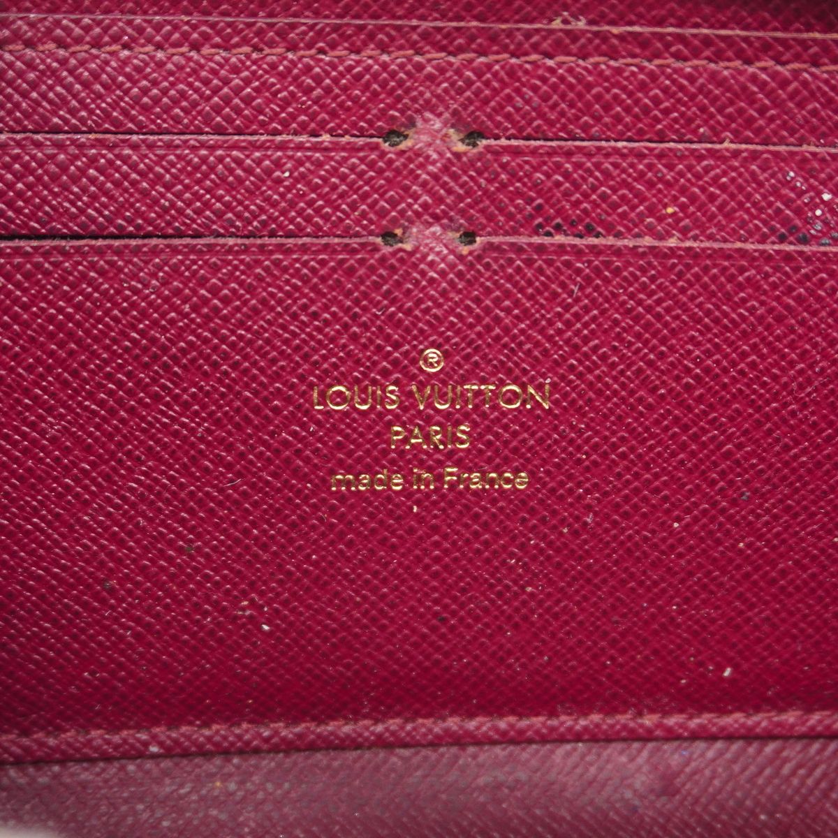 Louis Vuitton Wallet Monogram Portefeuille Clemence Fuchsia — view 4