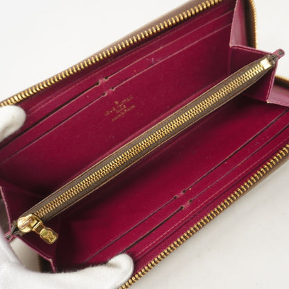 Louis Vuitton Wallet Monogram Portefeuille Clemence Fuchsia — view 3
