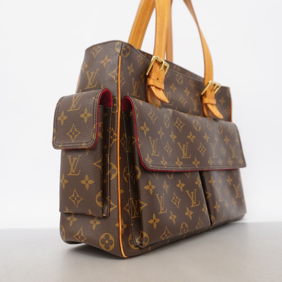 Louis Vuitton Shoulder Bag Monogram Multipli Cite Brown — view 2