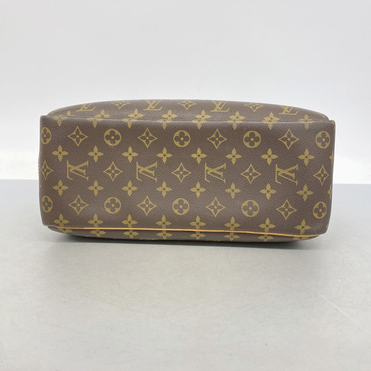 Louis Vuitton Handbag Monogram Deauville Brown — view 3