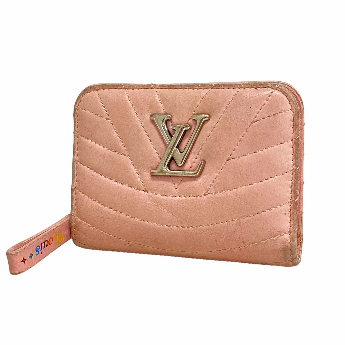 Louis Vuitton Wallet New Wave Gypto Compact Smoothie Pink