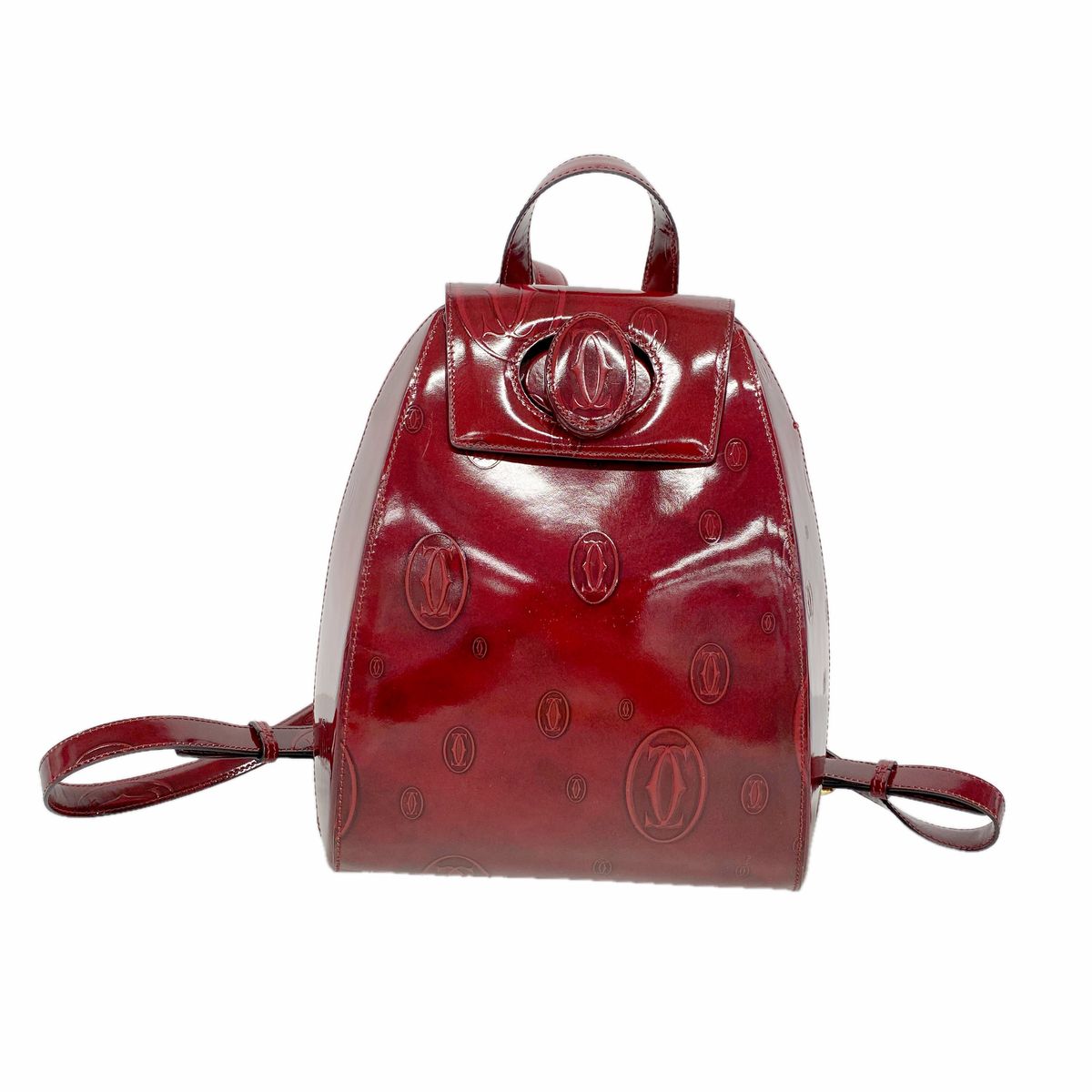 Cartier Backpack Happy Birthday Enamel Bordeaux Gold