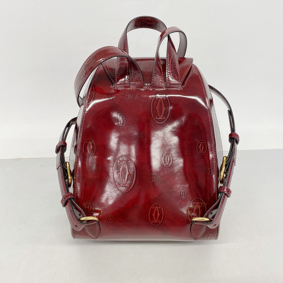 Cartier Backpack Happy Birthday Enamel Bordeaux Gold — view 8