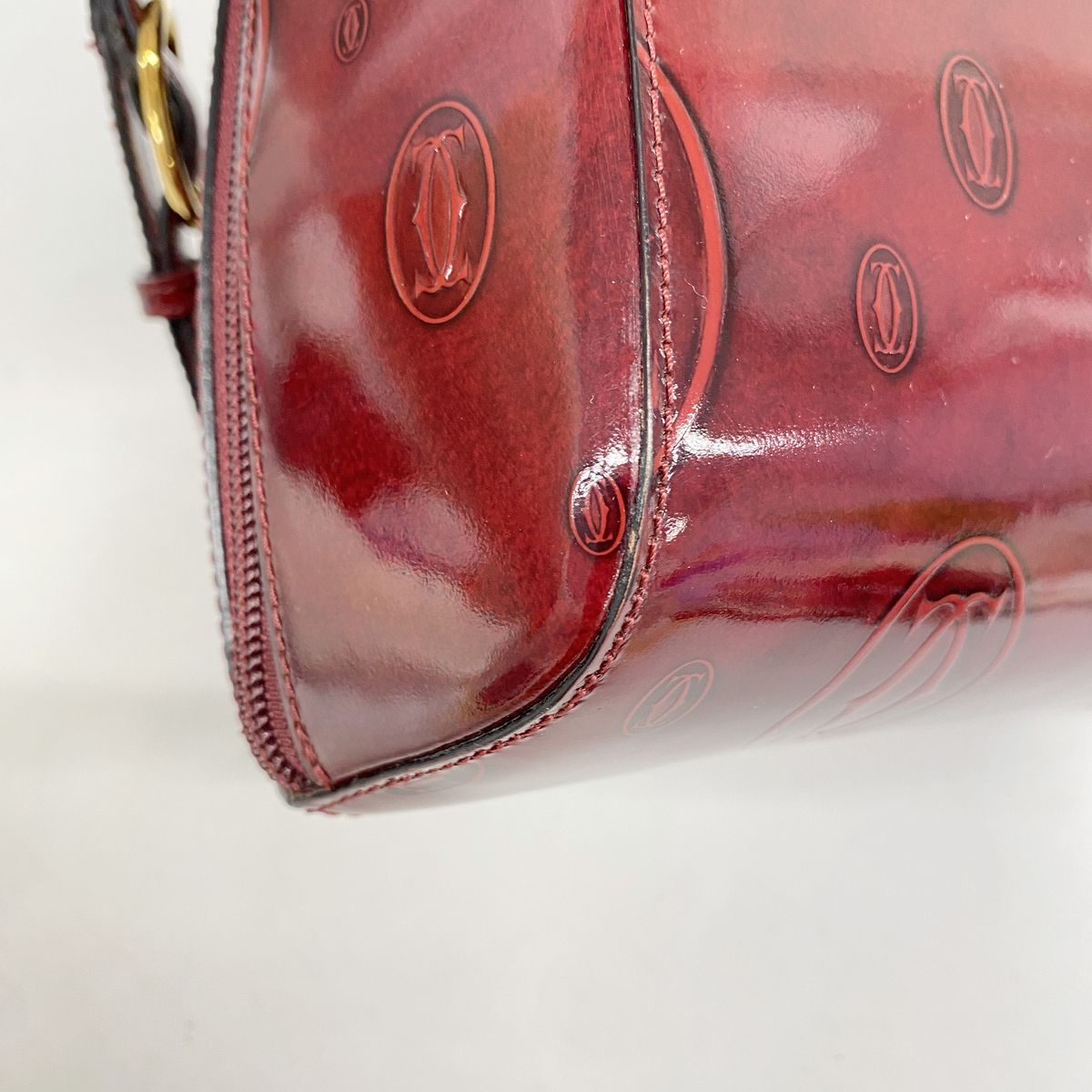 Cartier Backpack Happy Birthday Enamel Bordeaux Gold — view 6
