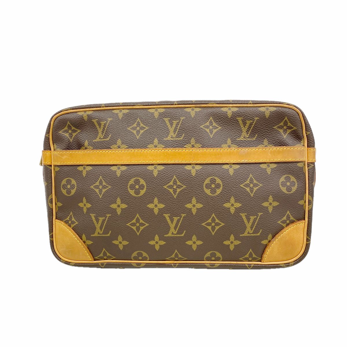 Louis Vuitton Clutch Monogram Compiegne 28 Brown