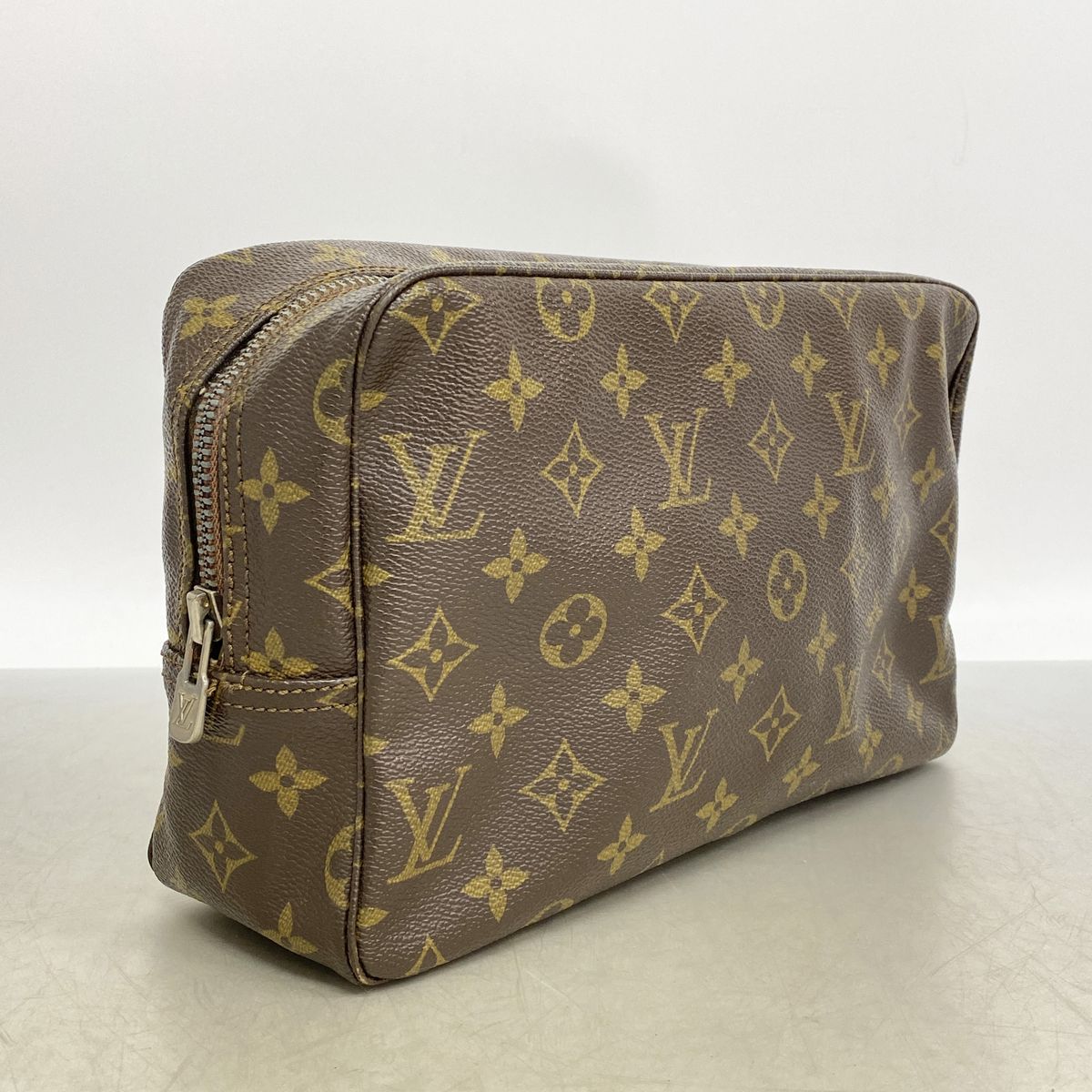 Louis Vuitton Pouch Monogram Trousse Twillet 28 Brown — view 2