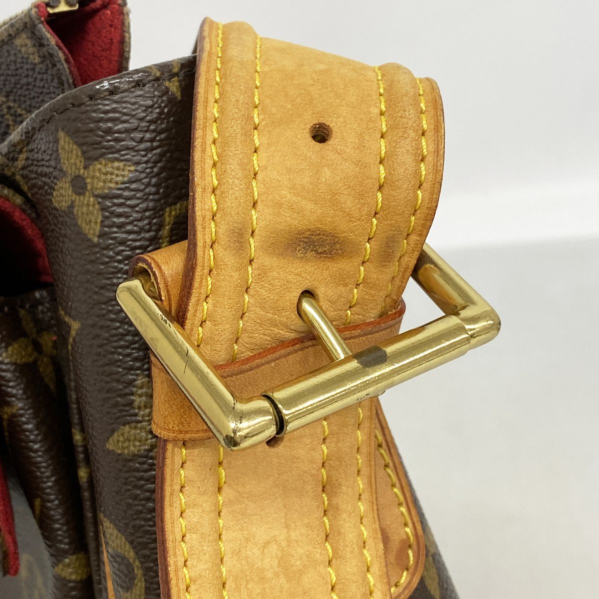 Louis Vuitton Shoulder Bag Monogram Viva-Cite GM Brown — view 8