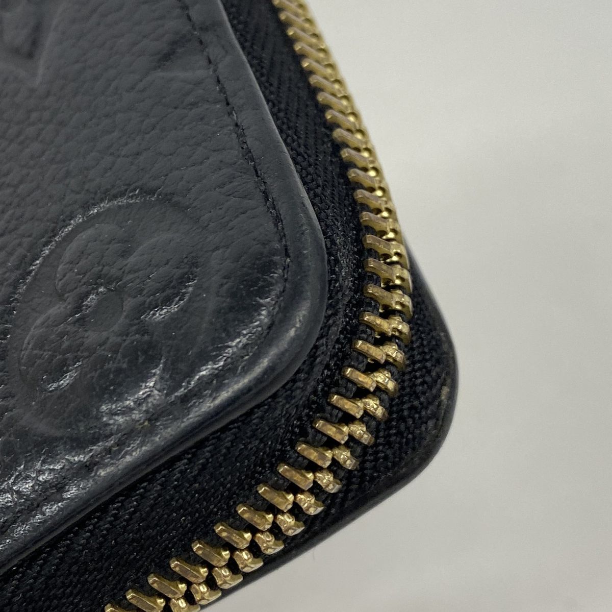 Louis Vuitton Wallet Monogram Empreinte Portefeuille Clemence Noir — view 5