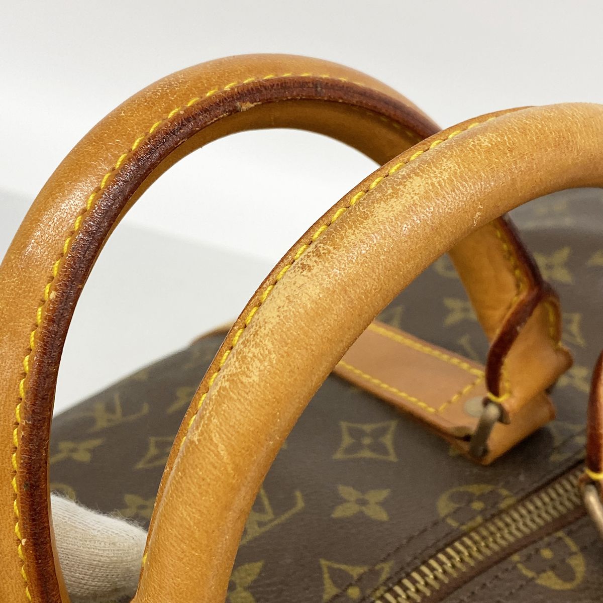 Louis Vuitton Boston Bag Monogram Keepall Bandouliere 55 Brown — view 6