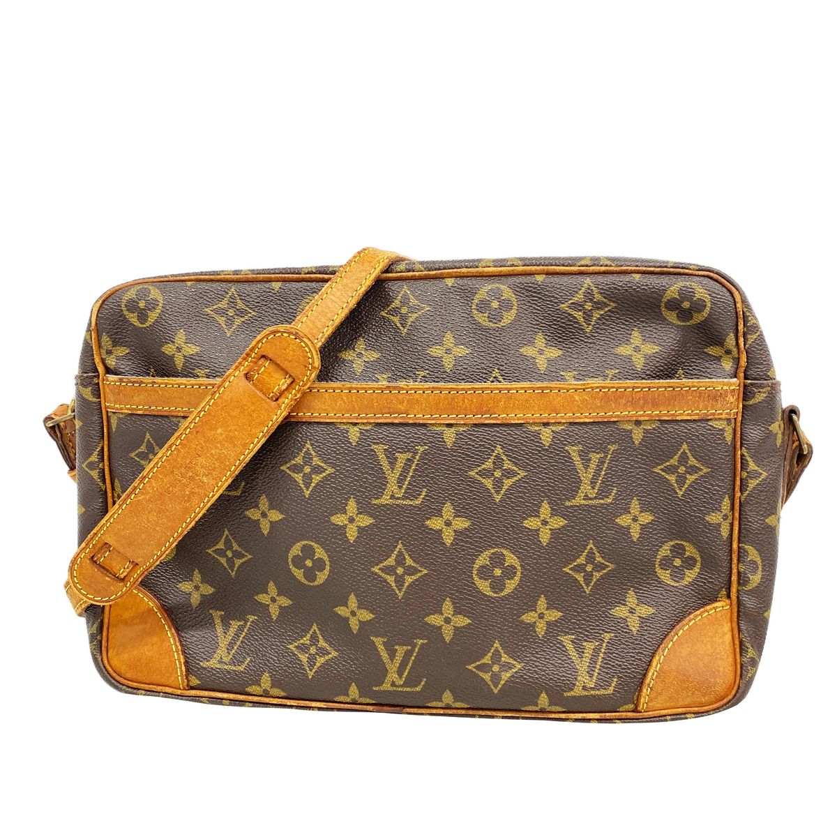 Louis Vuitton Shoulder Bag Monogram Trocadero 30 Brown