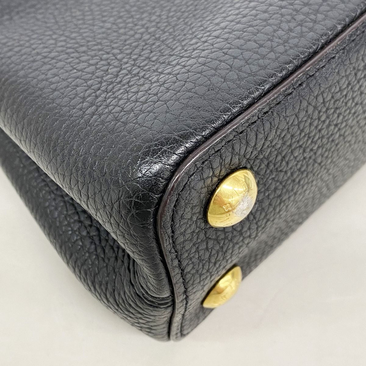 Louis Vuitton Handbag Capucines BB Noir 2-Way Bag — view 7