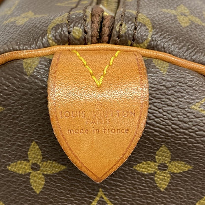 Louis Vuitton Boston Bag Monogram Keepall 55 Brown — view 5