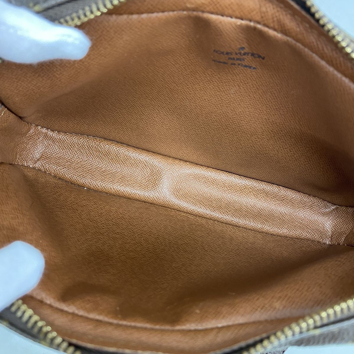Louis Vuitton Shoulder Bag Monogram Pochette Marly Bandouliere Brown — view 4