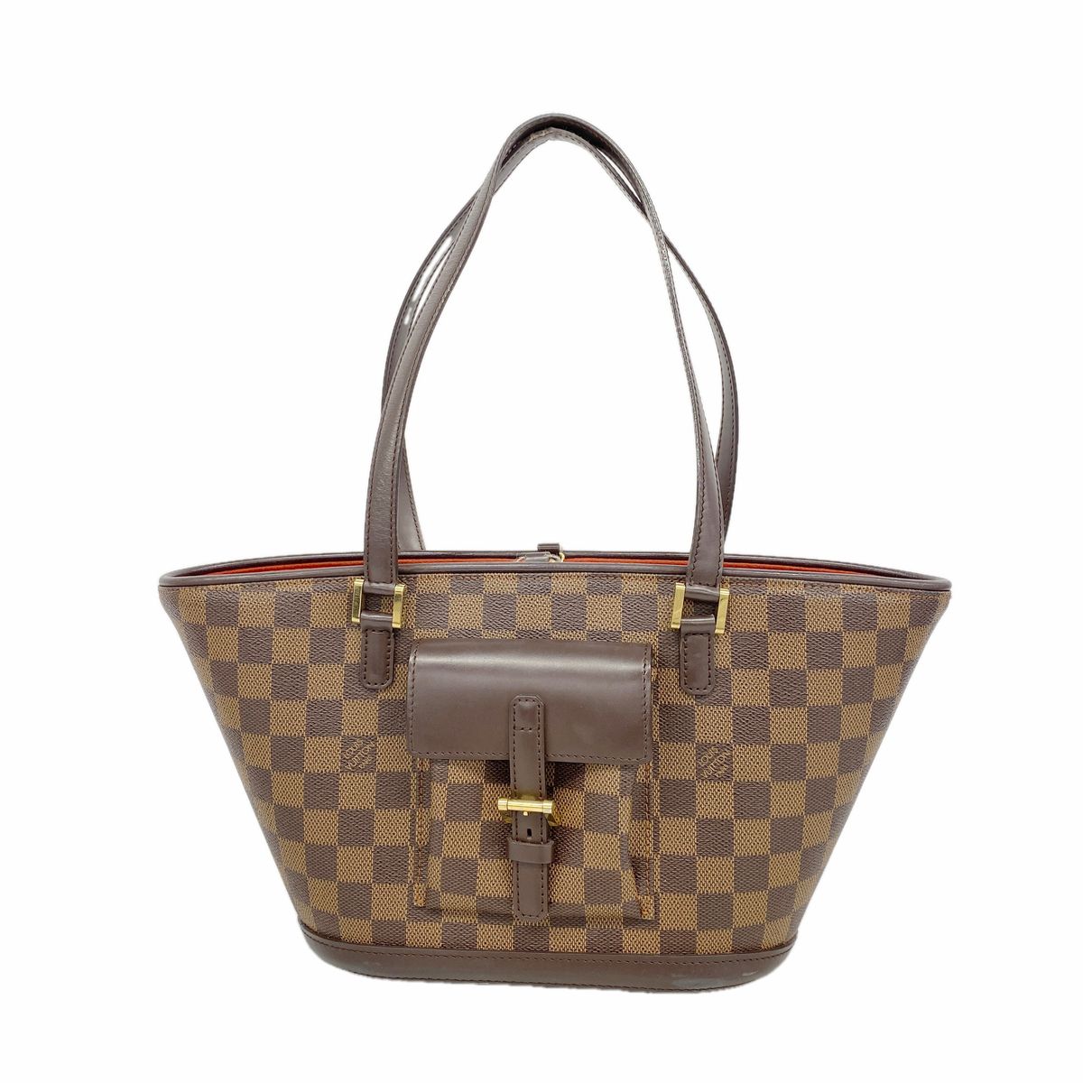 Louis Vuitton Handbag Damier Manosque PM Ebene