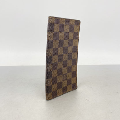 Louis Vuitton Long Billfold Damier Porte Cartes Credit Yen Ebene Wallet — view 2