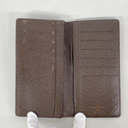 Louis Vuitton Long Billfold Damier Porte Cartes Credit Yen Ebene Wallet — view 3