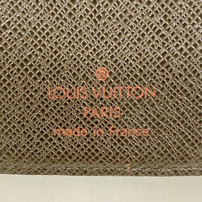 Louis Vuitton Long Billfold Damier Porte Cartes Credit Yen Ebene Wallet — view 4