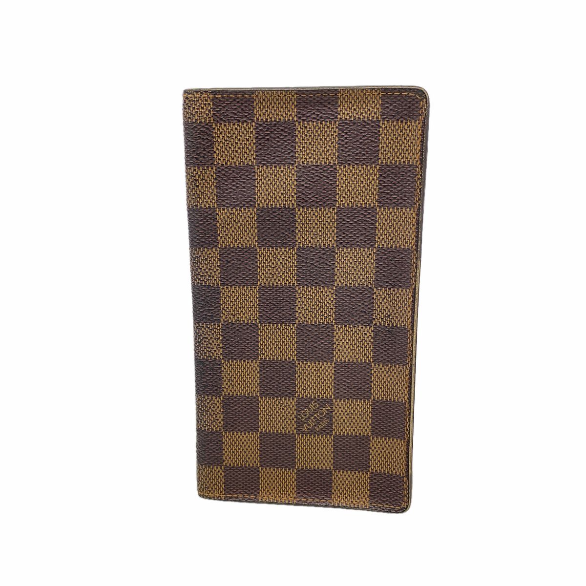 Louis Vuitton Long Billfold Damier Porte Cartes Credit Yen Ebene Wallet