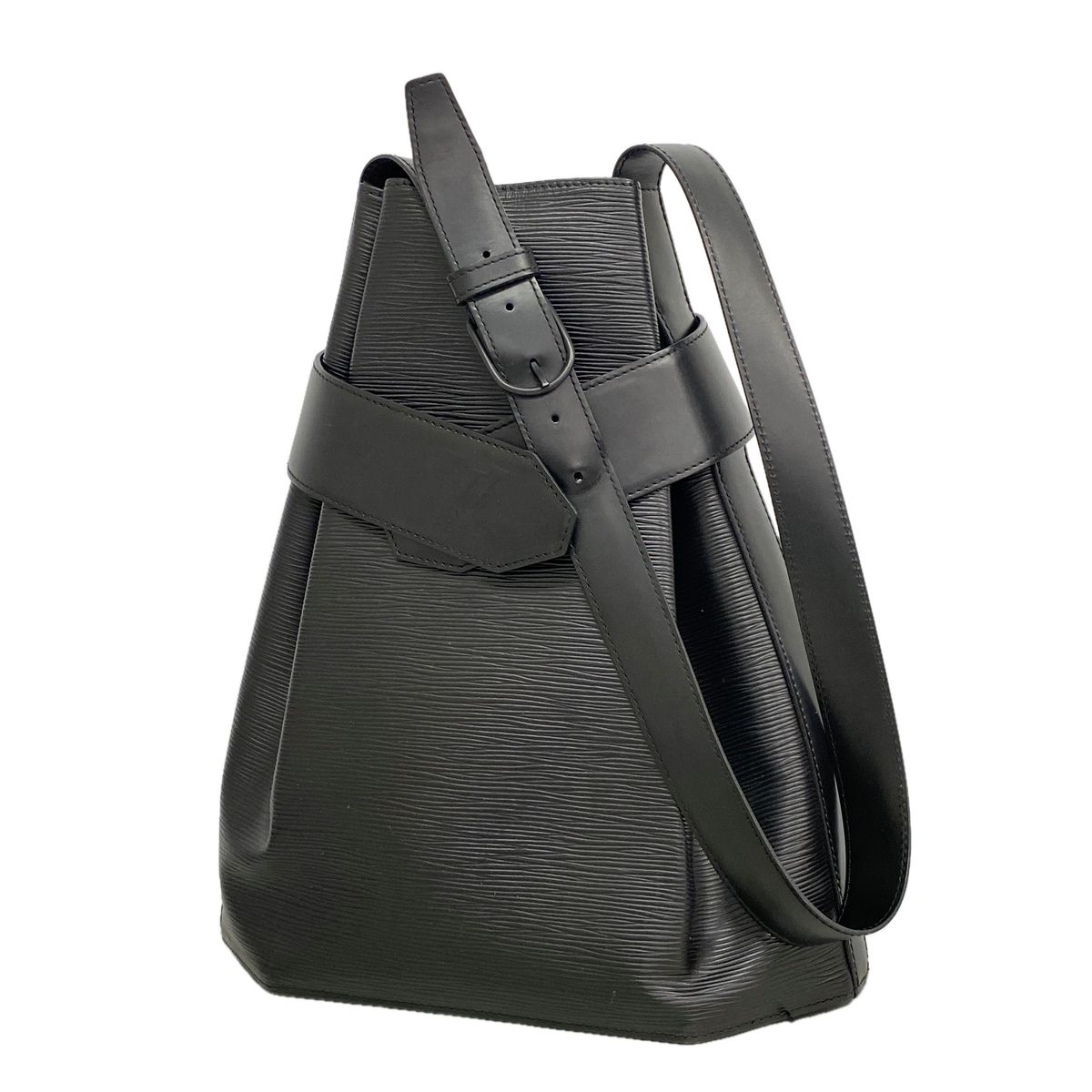 Louis Vuitton Shoulder Bag Epi Sac D'epaule GM Noir