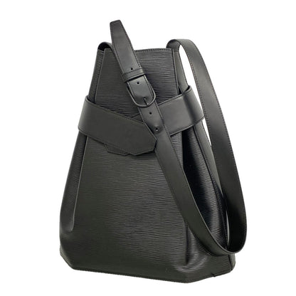 Louis Vuitton Shoulder Bag Epi Sac D'epaule GM Noir