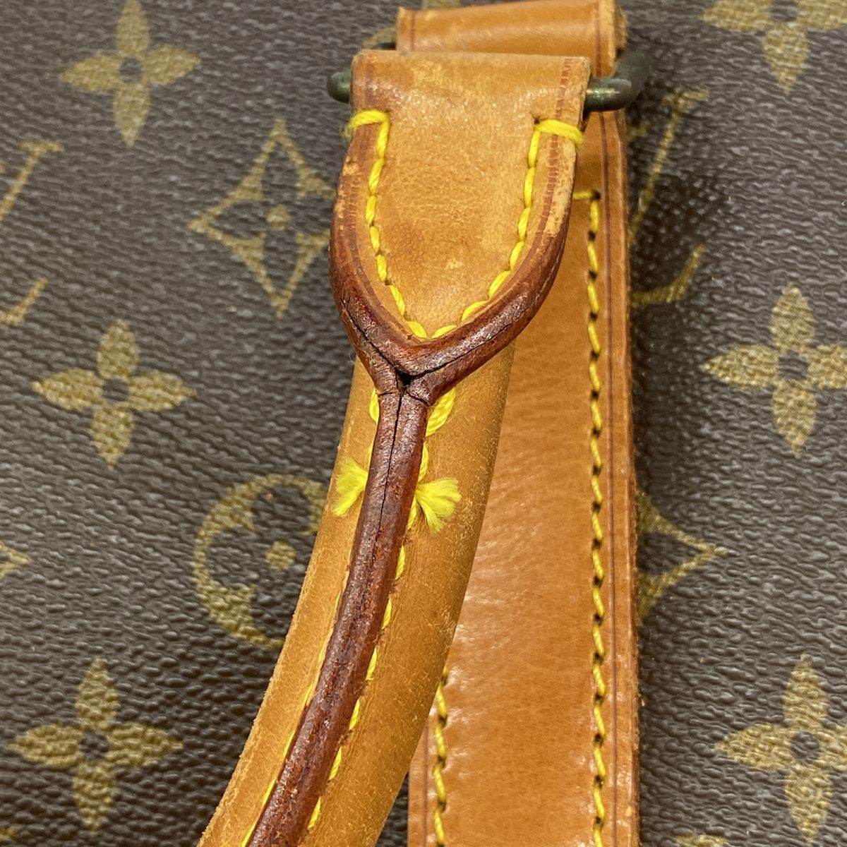 Louis Vuitton Boston Bag Monogram Keepall Bandouliere 55 Brown — view 8