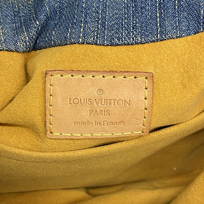 Louis Vuitton Handbag Monogram Denim Pleaty Blue — view 5