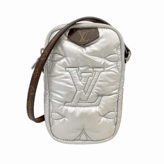 Louis Vuitton Shoulder Bag LV Pillow Phone Pouch Silver