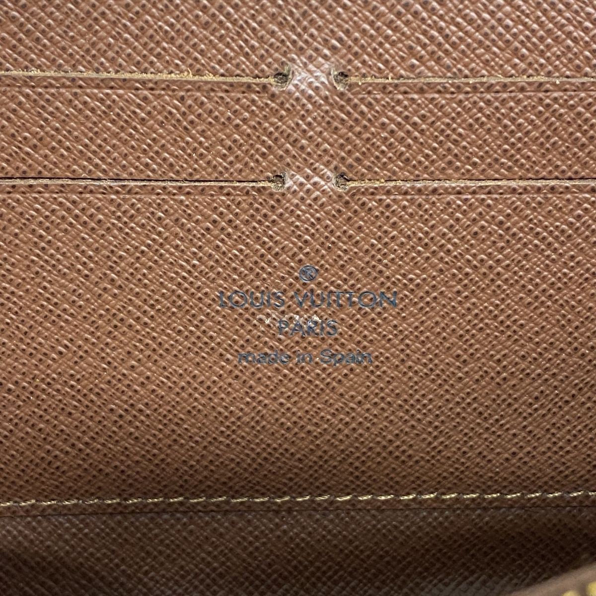 Louis Vuitton Wallet Monogram Zippy Brown — view 4