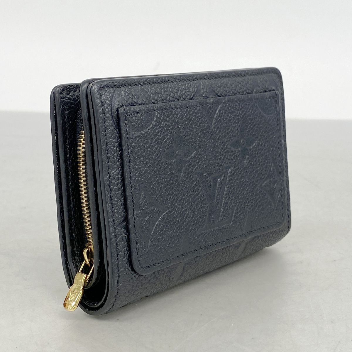 Louis Vuitton Wallet Monogram Empreinte Portefeuille Clair Noir — view 2