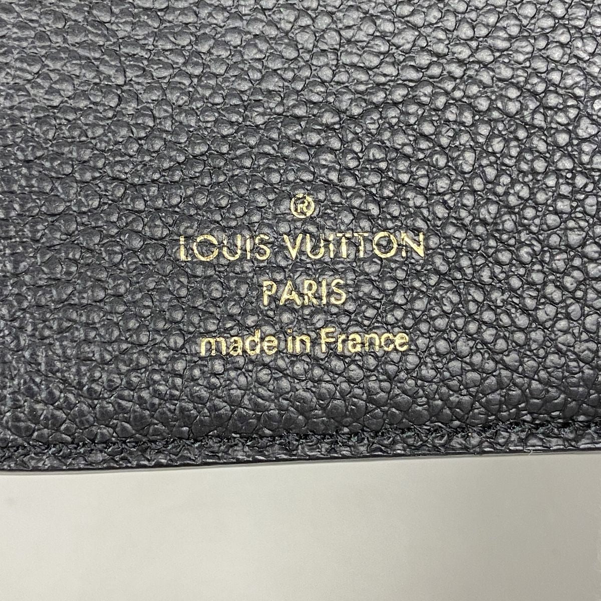 Louis Vuitton Wallet Monogram Empreinte Portefeuille Clair Noir — view 4