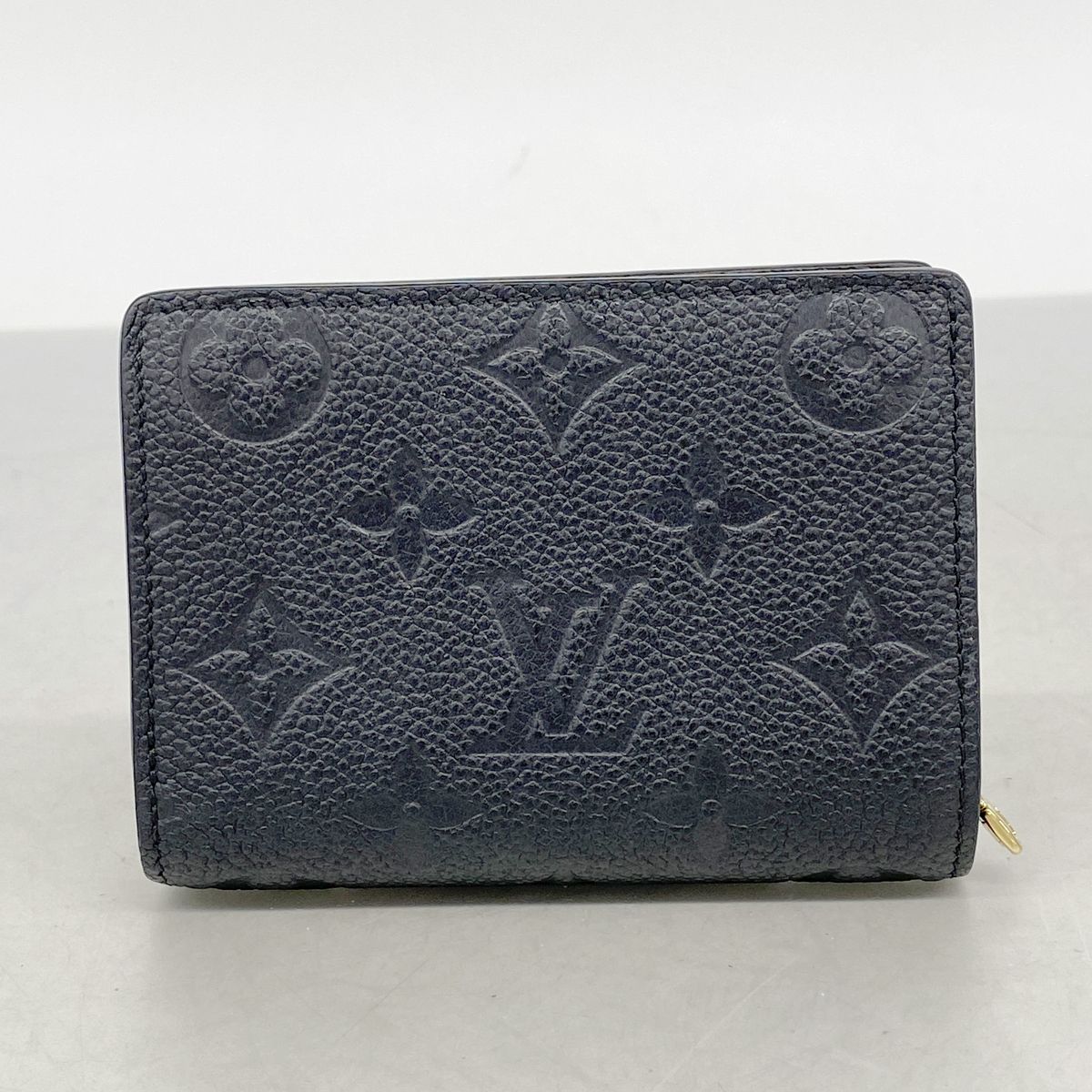 Louis Vuitton Wallet Monogram Empreinte Portefeuille Clair Noir — view 7
