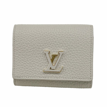 Louis Vuitton Wallet Portefeuille Capucines Tiny Flint Gray