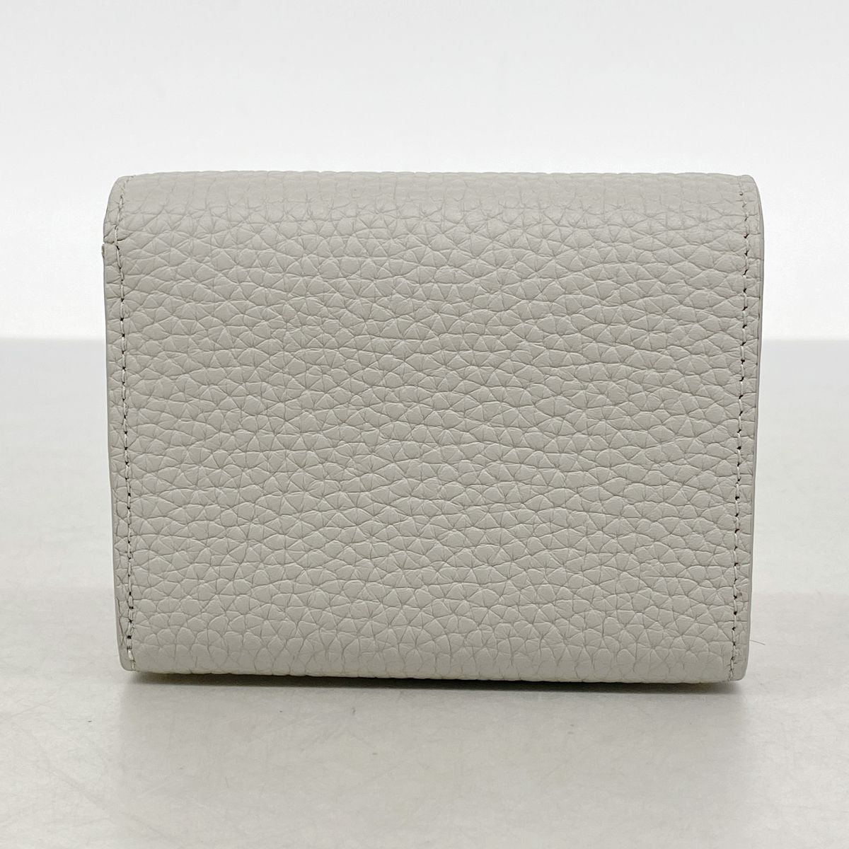 Louis Vuitton Wallet Portefeuille Capucines Tiny Flint Gray — view 8