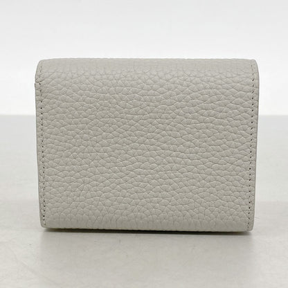 Louis Vuitton Wallet Portefeuille Capucines Tiny Flint Gray — view 8