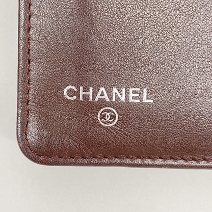 Chanel Wallet Quilted Caviar Leather Black Silver — view 4