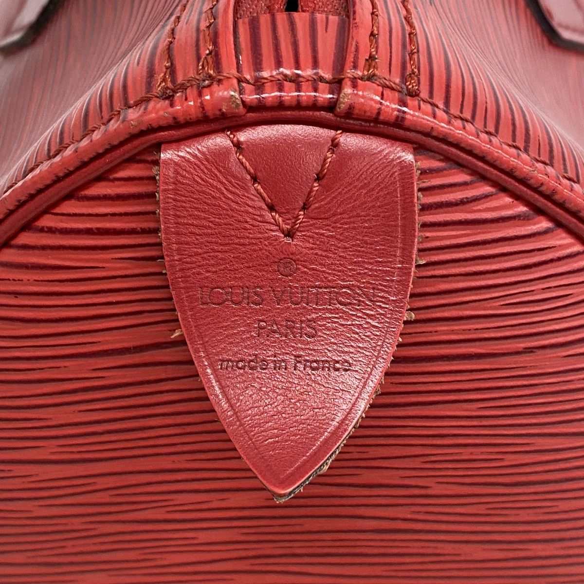 Louis Vuitton Handbag Epi Speedy 25 Castilian Red — view 5