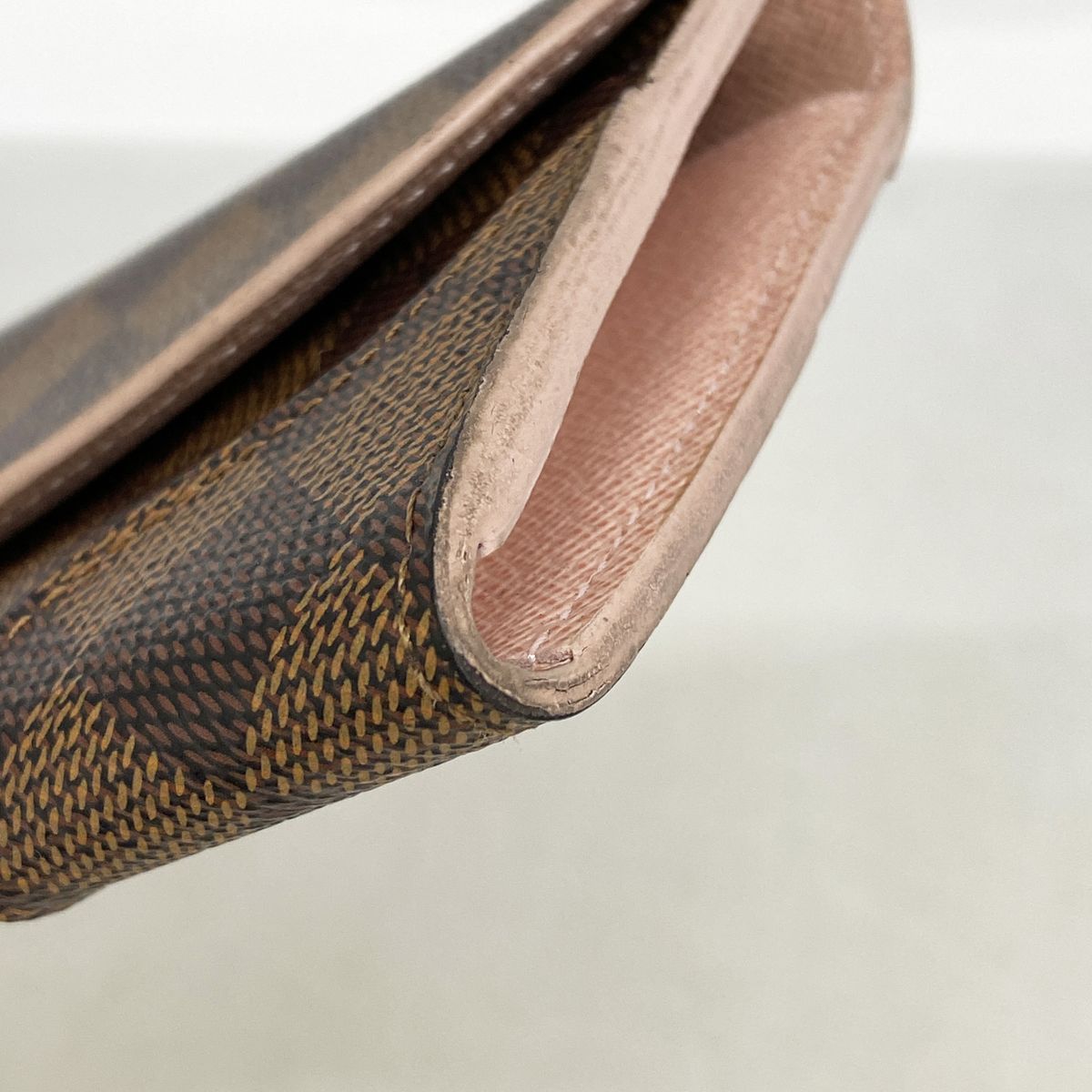Louis Vuitton Wallet Damier Portefeuille Kaisa Rose Ballerine — view 8