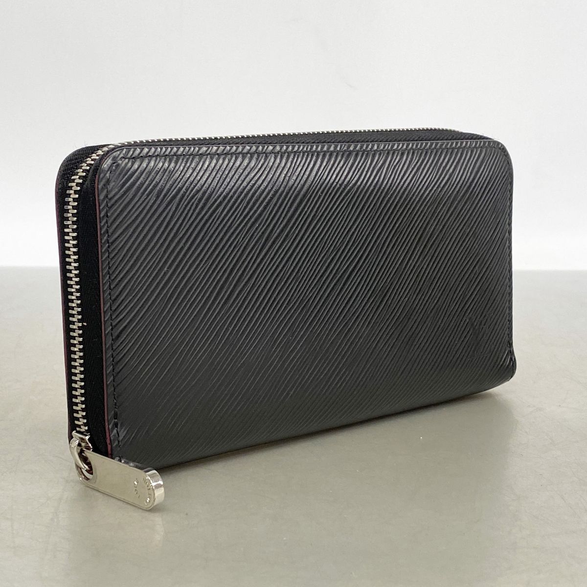 Louis Vuitton Wallet Epi Zippy Noir Hot Pink — view 2